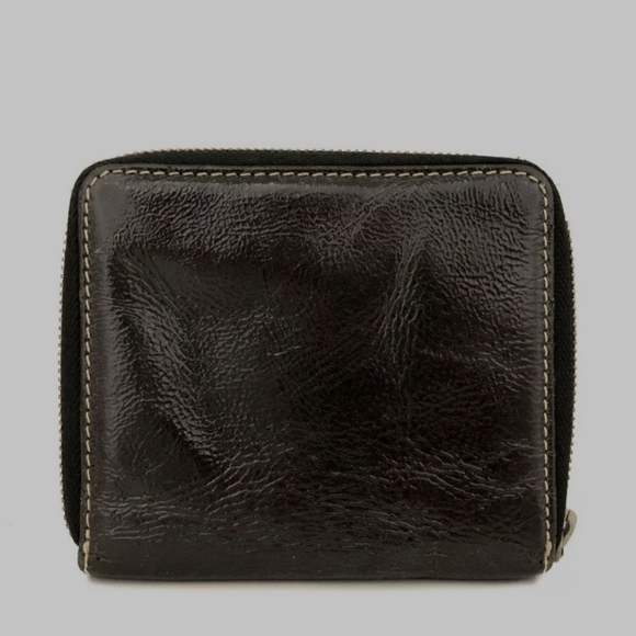 LOEWE Logo Patent Leather Bifold Wallet/7AE0149 - Picture 4 of 8